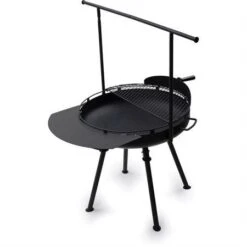 Barebones Living 451 Cowboy Fire Pit Grill Side -Barebones 155476