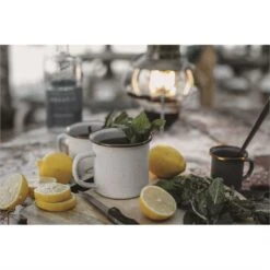 Barebones Living 393 Enamel Cup Set Eggshell 11 Barebones Living 393 Enamel Cup Set Eggshell -Barebones 159650