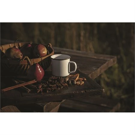 Barebones Living 393 Enamel Cup Set Eggshell 7 Barebones Living 393 Enamel Cup Set Eggshell - Image 5