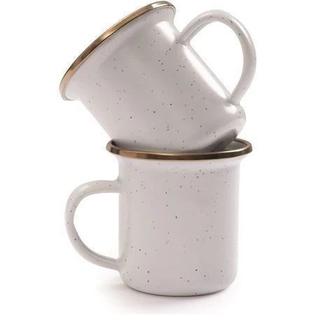 Barebones Living 394 Enamel Espresso Cup Eggshell 5 Barebones Living 394 Enamel Espresso Cup Eggshell - Image 3