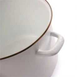 Barebones Living 395 Enamel Stock Pot Eggshell 11 Barebones Living 395 Enamel Stock Pot Eggshell -Barebones 159659