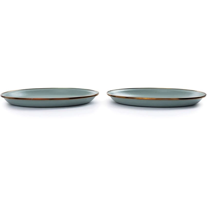 Barebones Living 427 Enamel Salad Plate Set 4 Barebones Living 427 Enamel Salad Plate Set - Image 2