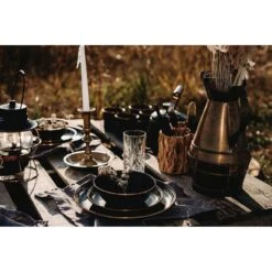 Barebones Living 342 Enamel Salad Plate Set -Barebones 167404