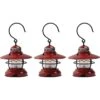 Barebones Living 277 Edison Mini Lantern Red 3pk -Barebones 309144 309149
