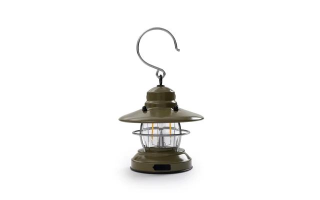 Barebones Lantern Edison Mini Lantern Olive 6 Barebones Lantern Edison Mini Lantern Olive - Image 4