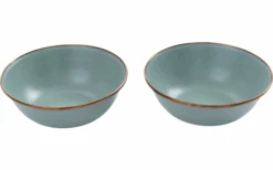 Barebones Bowl 2 Pieces 16,8 X 16,8 X 5,72 Stone Grey -Barebones 772205 5137040 2