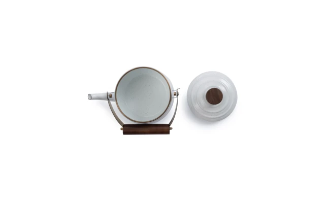 Barebones Teapot Stone Grey 6 Barebones Teapot Stone Grey - Image 4