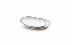 Barebones Salad Plate 2 Pieces Stone Grey -Barebones 772241 5136794 3
