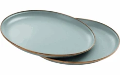 Barebones Plate 2 Pieces 27.9 X 27.9 X 1.9 Cm Charcoal 15 Barebones Plate 2 Pieces 27.9 X 27.9 X 1.9 Cm Charcoal -Barebones 772271 5135891