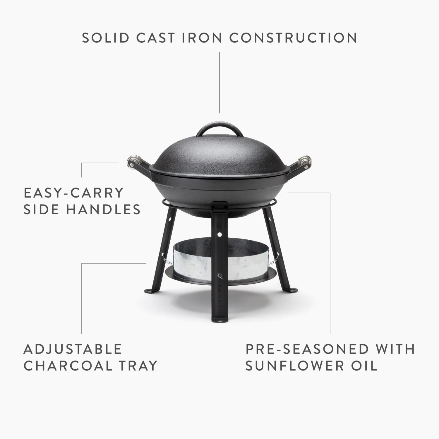 Barebones All-in-One Cast Iron Grill 8 Barebones All-in-One Cast Iron Grill - Image 6
