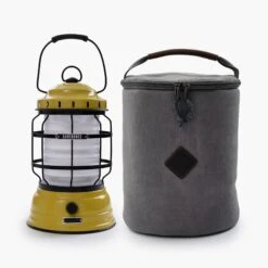 Barebones Forest Lantern Kit -Barebones BND 1393 ForestLanternZipperedStorageBag DustyYellow PDP 01