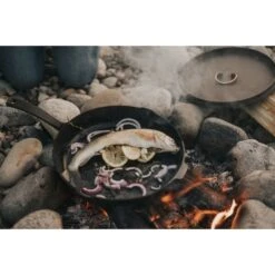 Barebones All-in-One Cast Iron Skillet, 12in -Barebones Barebones20Systems20LLC CKWxx318xx22xxLSxxcda246