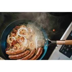 Blue Carbon Steel Skillet - 9in -Barebones Barebones20Systems20LLC CKWxx419xx23xxLSxxa9fa61