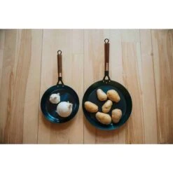 Blue Carbon Steel Skillet - 12in -Barebones Barebones20Systems20LLC CKWxx420xx22xxLSxx01ff37