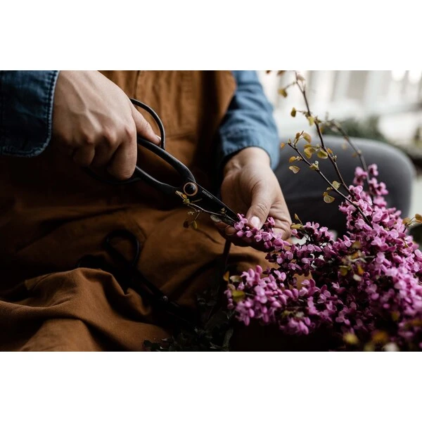 Barebones Artisan Plant Shears - Antique Finish, Ambidextrous Grip, Old-World Japanese Design 6 Barebones Artisan Plant Shears - Antique Finish, Ambidextrous Grip, Old-World Japanese Design - Image 5