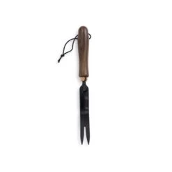 Barebones Dandelion Weeding Fork - Walnut Handle, Heat-treated 410 Stainless Steel
