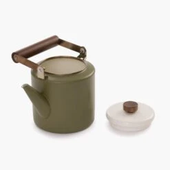 Barebones 2-Tone Kettle Bundle -Barebones CKW 1030 Enamel 2 Tone Kettle Olive Drab PDP 14 b654898f 75c8 476a 95b9 b090a5f808b8