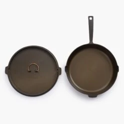 Barebones All-In-One Cast Iron Skillet Bundle -Barebones CKW 318 AIO CastIronSkillet 12 PDP 02