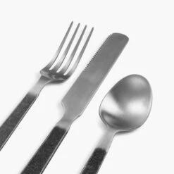Barebones Flatware Set 21 Barebones Flatware Set -Barebones CKW 360 FlatwareSet Polished PDP 02