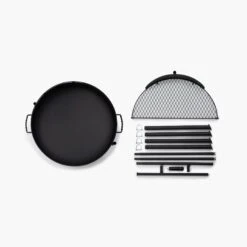 Barebones Cowboy Fire Pit Grill - 30" -Barebones CKW 450 CowboyFirePitGrill 30 PDP 07