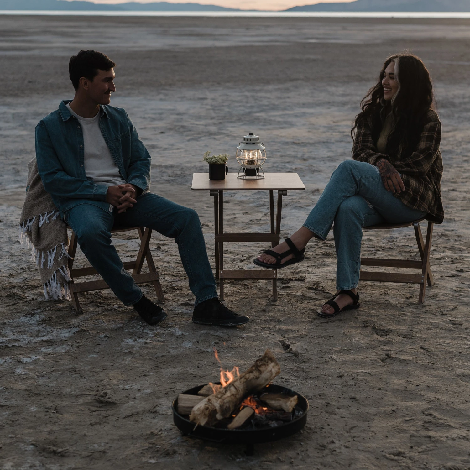 Barebones Ridgetop Wood Folding Table 7 Barebones Ridgetop Wood Folding Table - Image 5