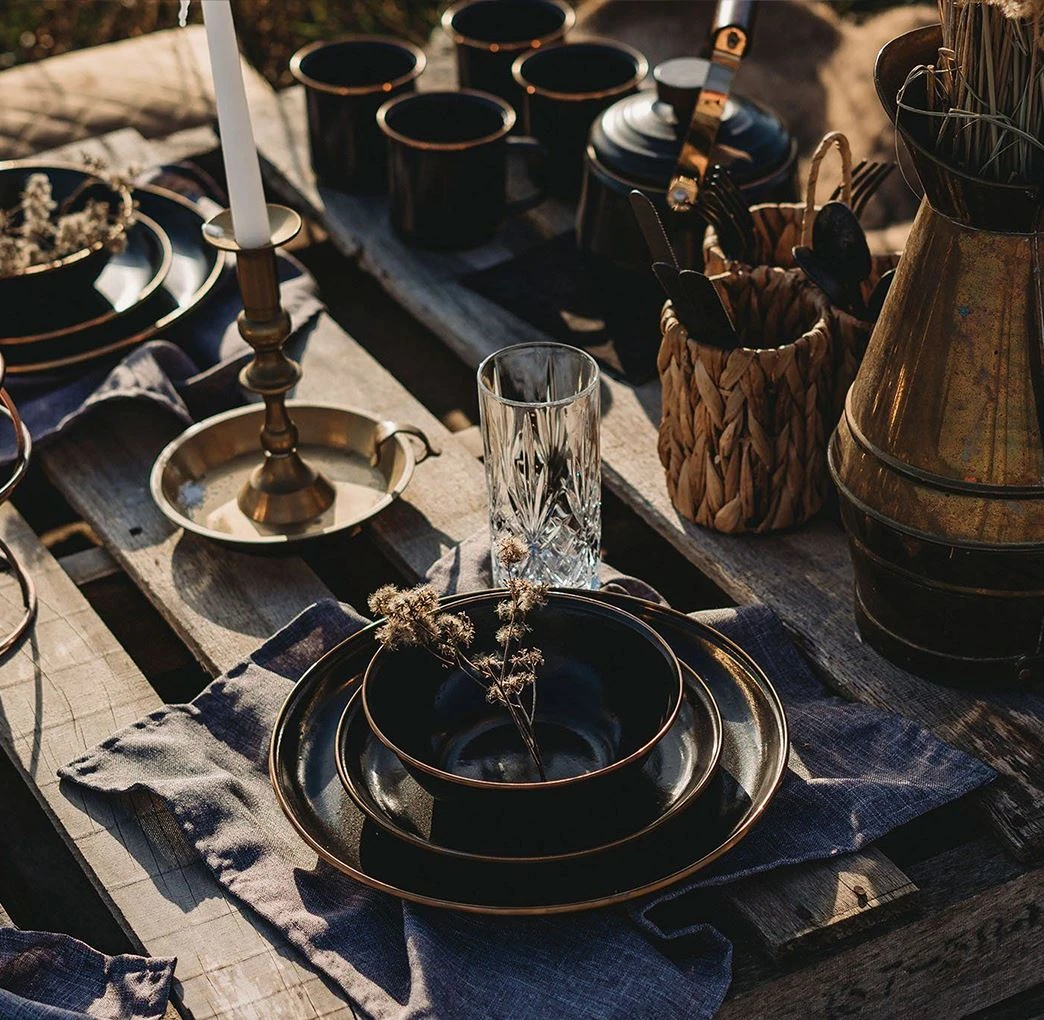 Barebones Enamelware Dining Collection - Charcoal 16 Barebones Enamelware Dining Collection - Charcoal - Image 14