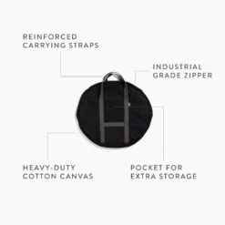 Barebones Cowboy Grill Charcoal Tray Carry Bag -Barebones CharcoalTrayCarryBagPDP