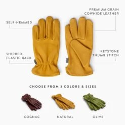 Barebones Classic Work Glove -Barebones ClassicWorkGlove PDPLabel