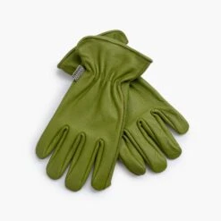 Barebones Classic Work Glove -Barebones ClassicWorkGloves Olive PDP 01