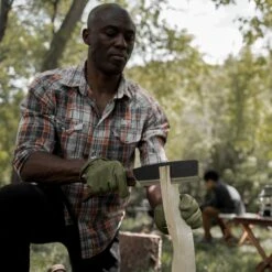 Barebones Japanese Nata Hatchet -Barebones HMS 2126 JapaneseNataHatchet StainlessSteel PDP 15