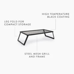 Barebones Heavy Duty Grill Grate - Rectangular 15 Barebones Heavy Duty Grill Grate - Rectangular -Barebones HeavyDutyGrillGratePDP