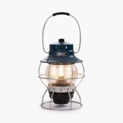 Barebones Railroad Lantern -Barebones LIV 181 RailroadLantern OceanBlue PDP 03