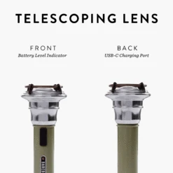 Barebones Vintage Flashlight 37 Barebones Vintage Flashlight -Barebones LIV 290 VintageFlashlight OliveDrab Label 02