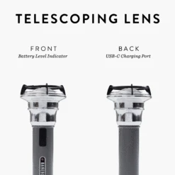 Barebones Vintage Flashlight 27 Barebones Vintage Flashlight -Barebones LIV 291 VintageFlashlight SlateGray Label 02