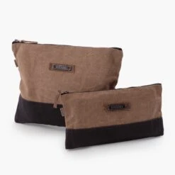 Barebones Neelum Zipper Pouches -Barebones LargeSmallZipperPouchSet PDP 01