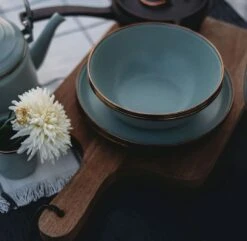 Barebones Enamelware Dining Collection - Mint -Barebones Mint13