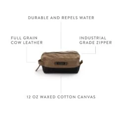 Barebones Neelum Dopp Kit -Barebones NeelumDoppKitOW