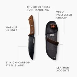 Barebones No.6 Field Knife -Barebones No.6FieldKnifePDP