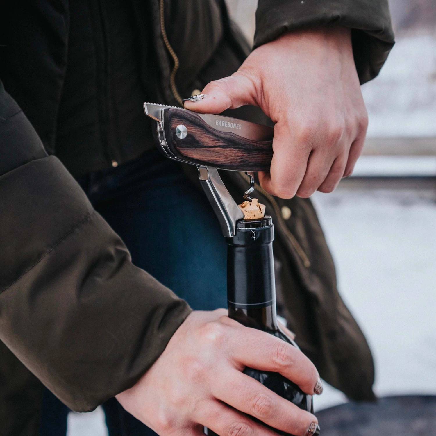 Barebones Provisions Corkscrew Knife 7 Barebones Provisions Corkscrew Knife - Image 5