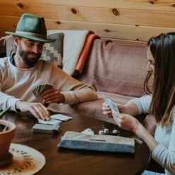 Barebones Neelum Zipper Pouches -Barebones STC 722 NeelumZipperPouch Small Khaki PDP 06