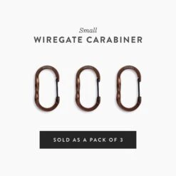 Barebones Wiregate Carabiners - 3 Sizes -Barebones WiregateCarabiner Copper Small PDP Label