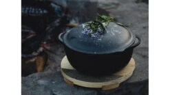 Barebones Cast Iron Lid -Barebones opplanet barebones 8 qt cast iron lid 12in ckw 311 av 1