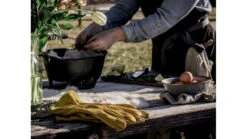 Barebones Classic Work Glove -Barebones opplanet barebones classic work glove natural yellow extra small gdn 082 av 4