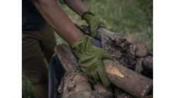 Barebones Classic Work Glove -Barebones opplanet barebones classic work glove olive extra small gdn 083 av 3