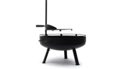 Barebones Cowboy Fire Pit Grill -Barebones opplanet barebones cowboy fire pit grill 23in ckw 440 av 13