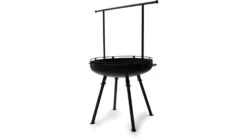 Barebones Cowboy Fire Pit Grill W/ Adjustable Legs -Barebones opplanet barebones cowboy fire pit grill 30in w adjustable legs ckw 450 av 3