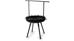 Barebones Cowboy Fire Pit Grill W/ Adjustable Legs -Barebones opplanet barebones cowboy fire pit grill 30in w adjustable legs ckw 450 av 4