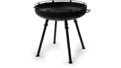 Barebones Cowboy Fire Pit Grill W/ Adjustable Legs -Barebones opplanet barebones cowboy fire pit grill 30in w adjustable legs ckw 450 av 6
