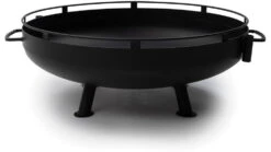 Barebones Cowboy Fire Pit Grill W/ Adjustable Legs -Barebones opplanet barebones cowboy fire pit grill 30in w adjustable legs ckw 450 av 7