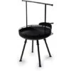 Barebones Cowboy Fire Pit Grill W/ Adjustable Legs -Barebones opplanet barebones cowboy fire pit grill 30in w adjustable legs ckw 450 main